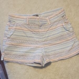 Chic Striped Women's Shorts